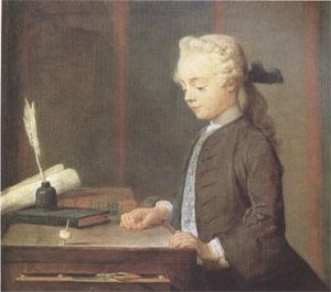 Jean Baptiste Simeon Chardin Boy with a Top (nk05) Germany oil painting art